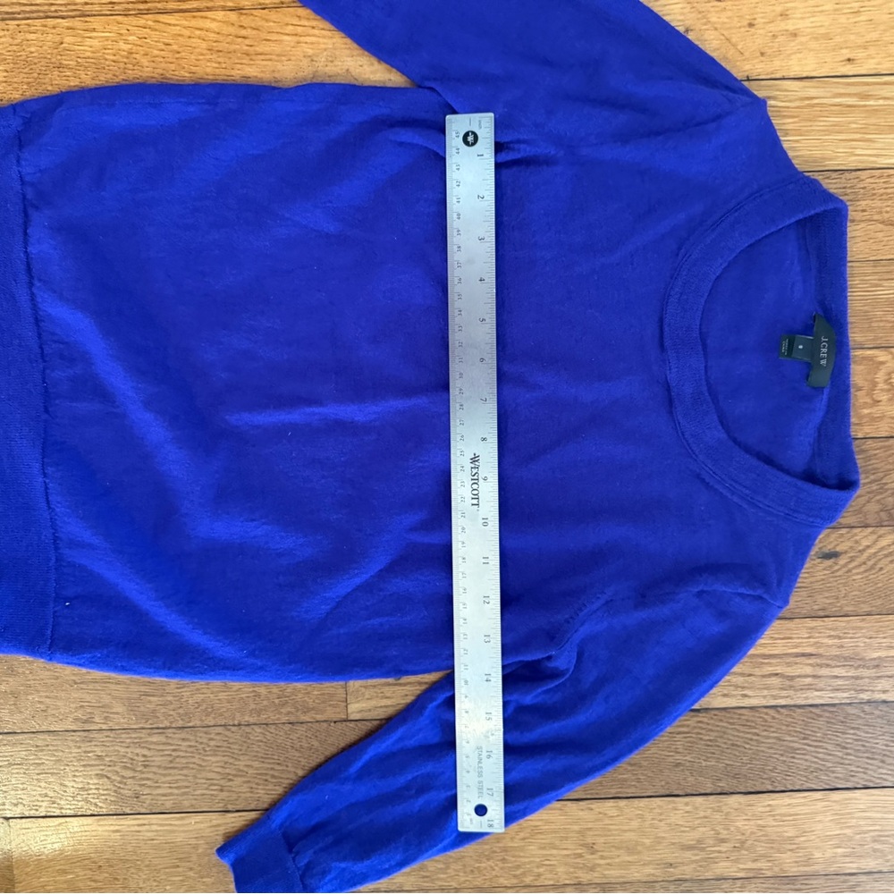 J. Crew Vibrant Blue sweater - Picture 3 of 5